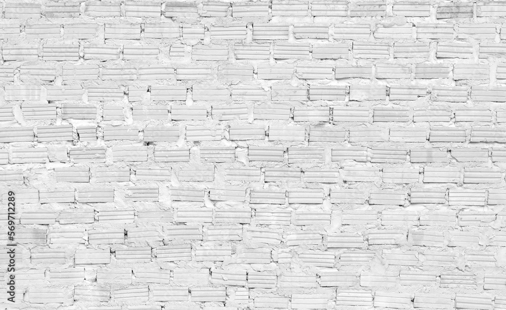 Abstract white brick wall texture for pattern background. Abstract white brick wall texture for pattern background.