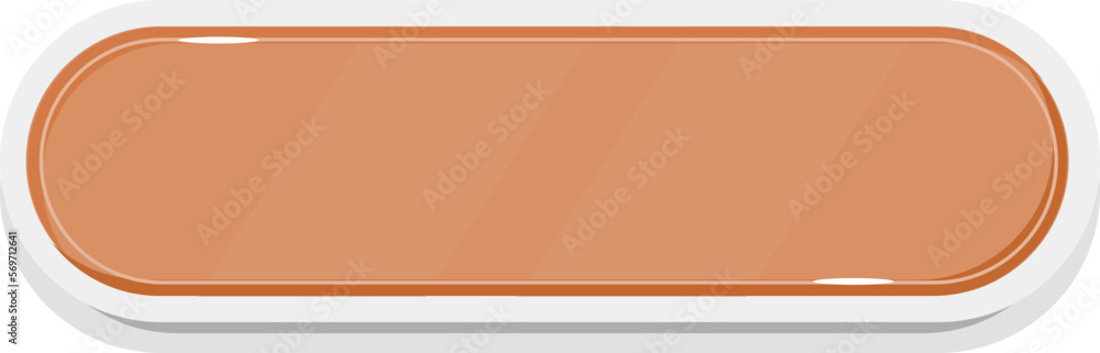 Obraz premium Brown glasses button game