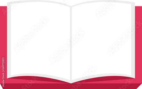 Open book illustration