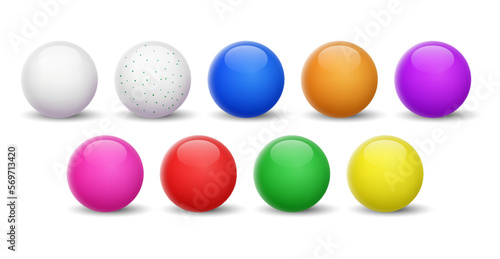 colored chewing gum pills mockup isolated 3d Illustration
