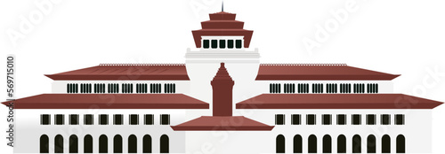 Sate Building in Bandung