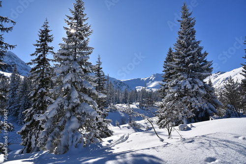 Tatry, Dolina Gąsienicowa, zima, śnieg, mróz, pogoda © Albin Marciniak