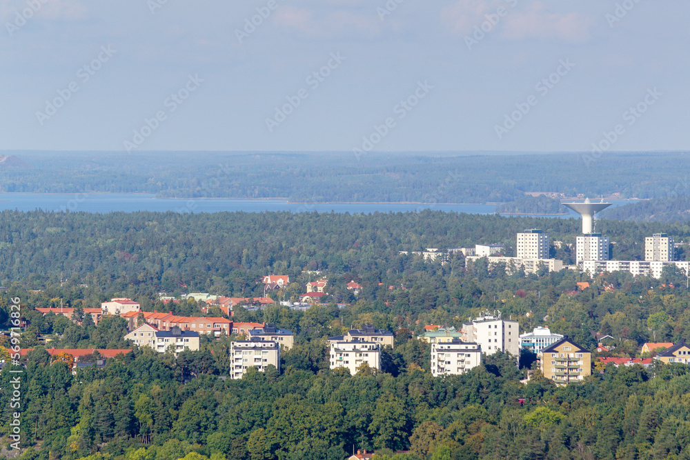 panorama of the city