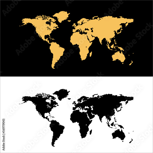 map of the world globe a simple  Abstract  logo  line logo  icon  vector design