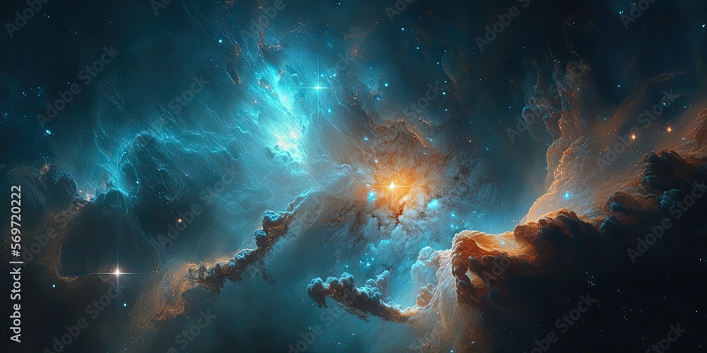 Premium AI Image  universe background HD 8K wallpaper Stock