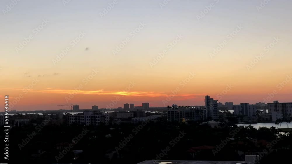 sunset timelapse in bal harbor sunset timelapse in bal harbor