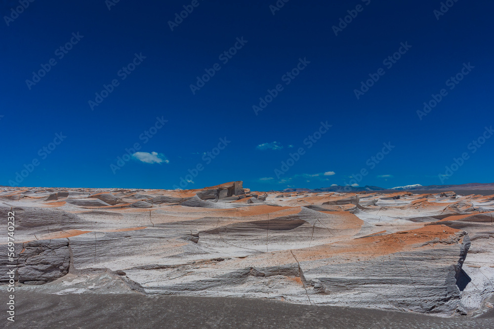 Fototapeta premium Campo de piedra Pomez, Antofagasta de la Sierra, Catamarca, Argentina