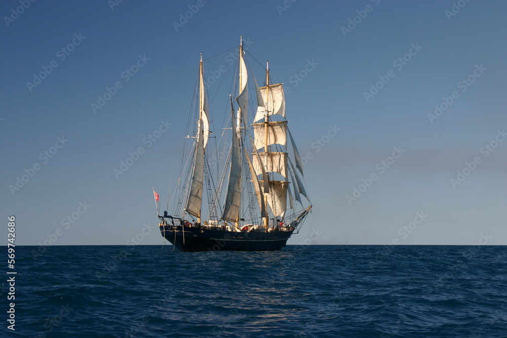 Ship on Ocean