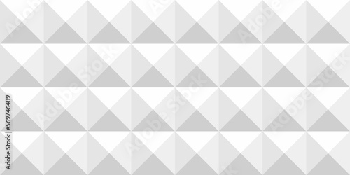 Photos Seamless abstract minimal white pyramid cubes background texture transparent overlay