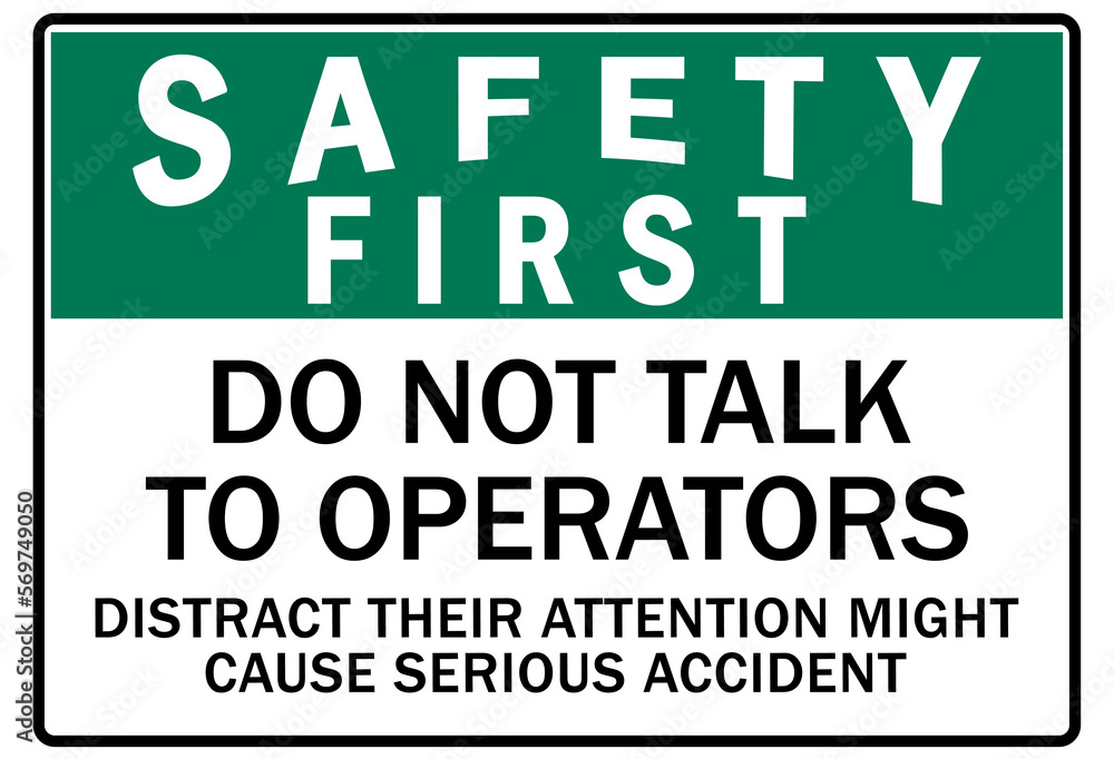 Machine hazard sign and labels do not talk to operator, distract their might cause serious accident Machine hazard sign and labels do not talk to operator, distract their might cause serious accident