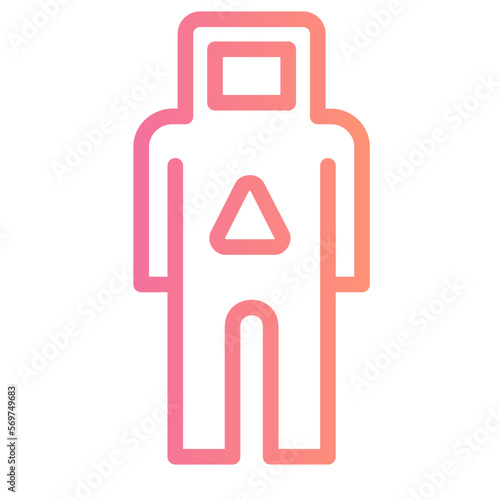 hazmat gradient icon