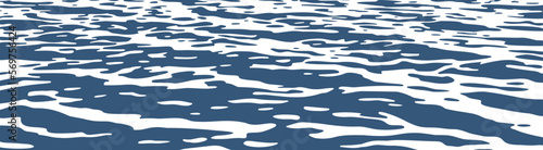 One-color background with small waves on the ocean surface
