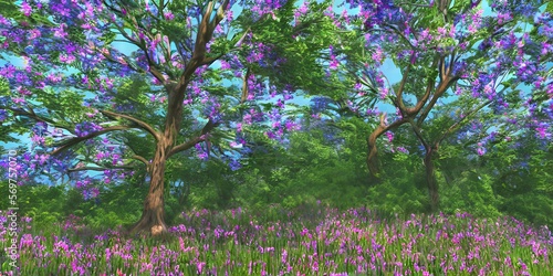 summer in the forest