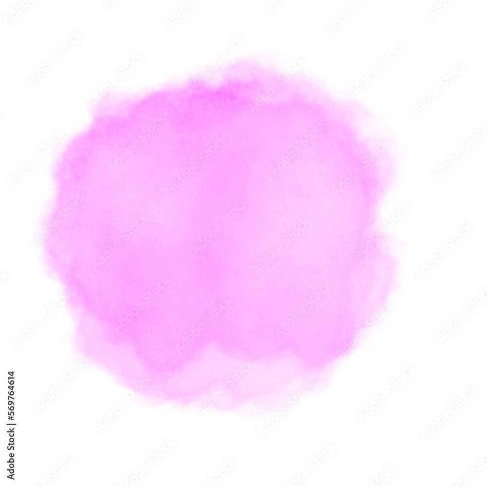 Stylish pink circle abstract brushes