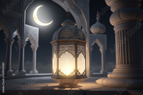Decorative Arabic lantern