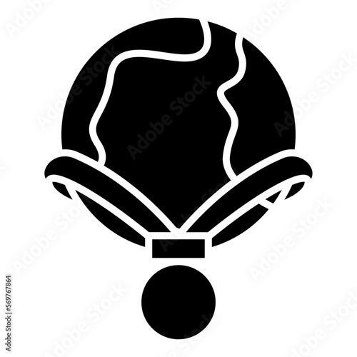 earth and charter icon