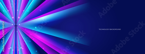 Abstract blue gradient. Blue background. Technology background.