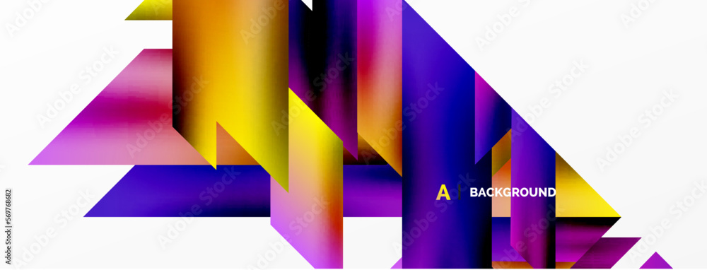 Modern trendy minimalist abstract background. Geometric pattern design, 3d and shadow effects. Vector Illustration Modern trendy minimalist abstract background. Geometric pattern design, 3d and shadow effects. Vector Illustration