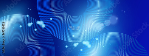 Modern technology circuit board texture background design. Waves flow. Quantum explosion technology. Quantum computer technologies concept. Futuristic blue circuit board background vector motherboard