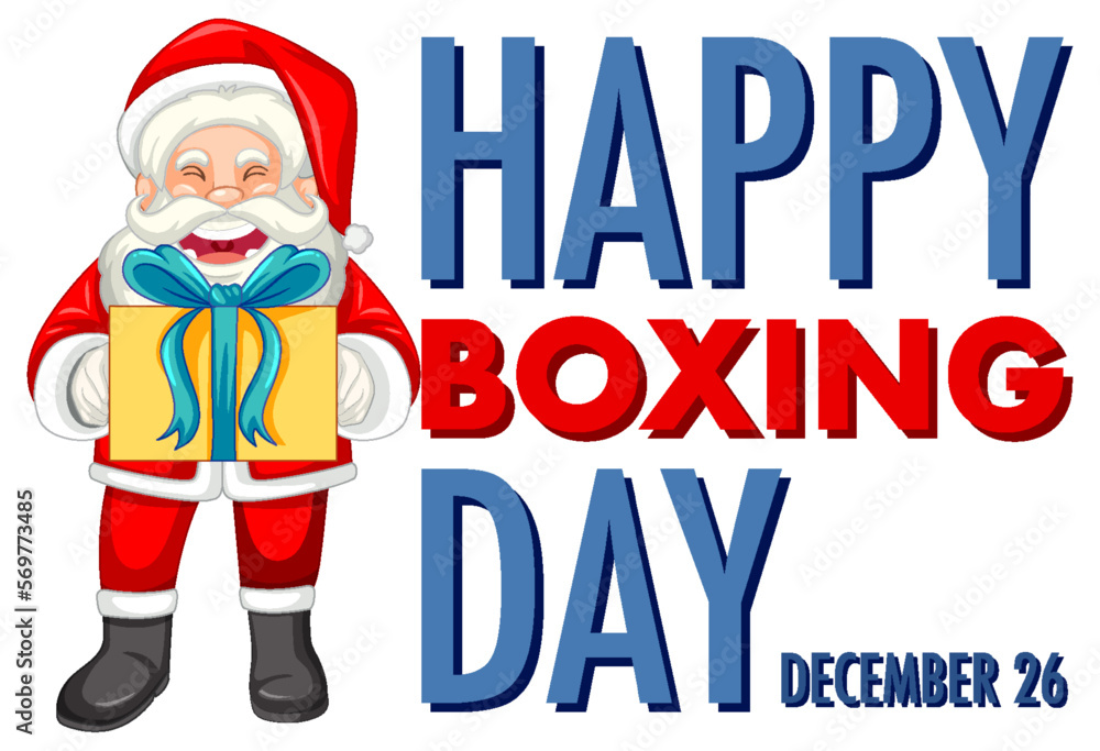 Happy Boxing Day banner design Happy Boxing Day banner design