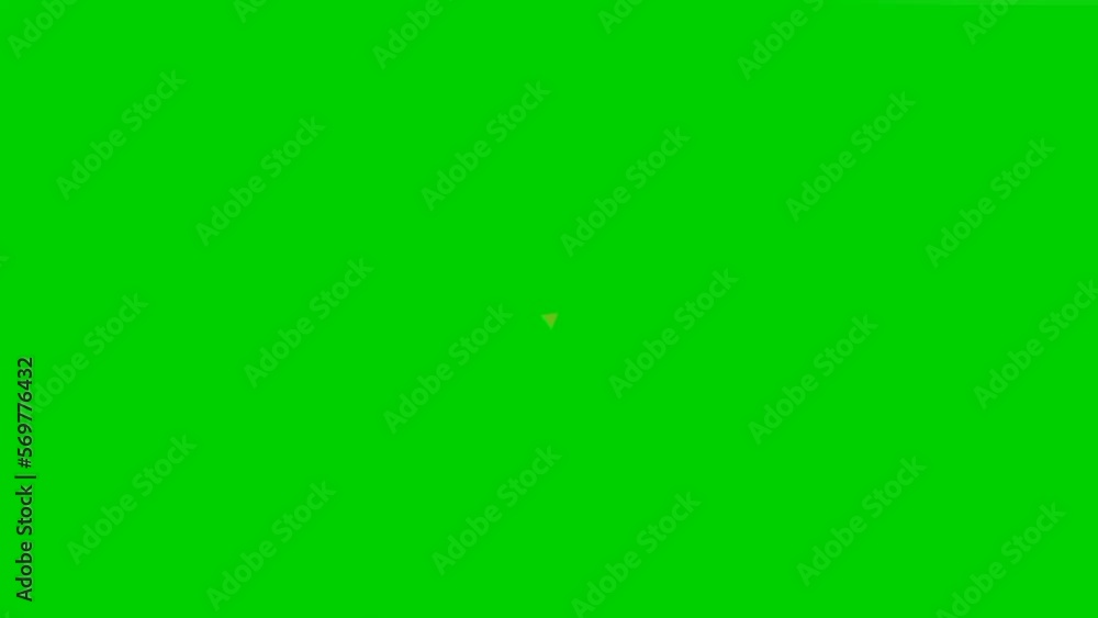 animation of countdown three with a variation of a geometry splash and green screen animation of countdown three with a variation of a geometry splash and green screen