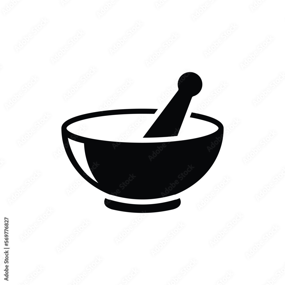 mortar and pestle icon vector design template simple and modern mortar and pestle icon vector design template simple and modern