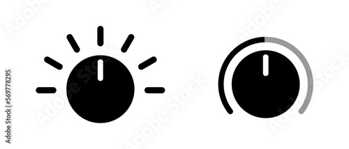 Audio controller vector icons