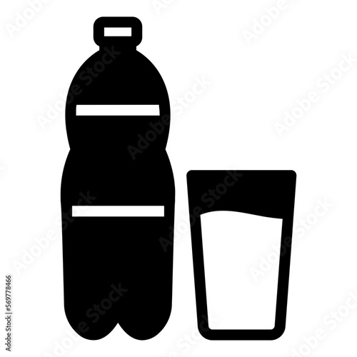 Mineral water icon