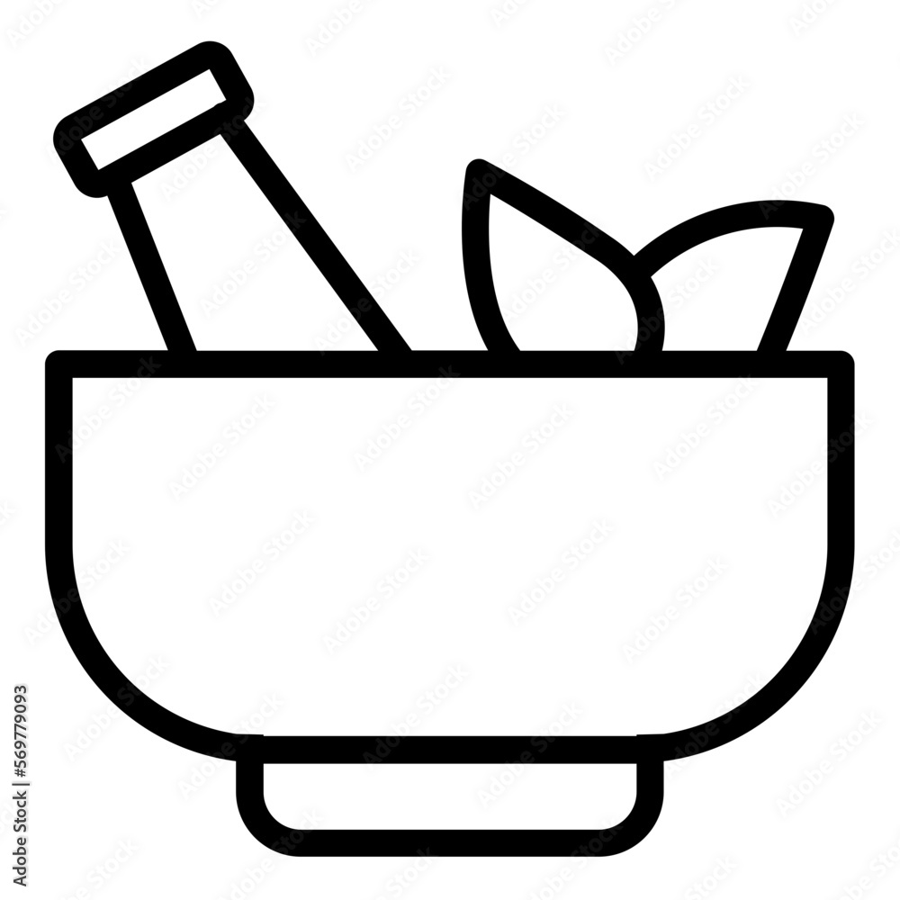 Herbal medicine icon Herbal medicine icon