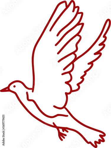 Valentine Day Love Bird