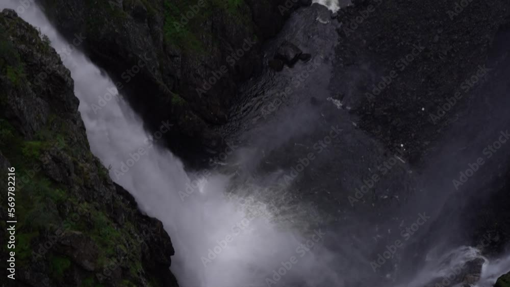 Vøringsfossen is the 83rd highest waterfall in Norway on the basis of total fall. One of the most majestic waterfalls with viewpoints surrounding it. Vøringsfossen is the 83rd highest waterfall in Norway on the basis of total fall. One of the most majestic waterfalls with viewpoints surrounding it.