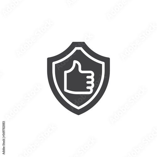 Guarantee recommended vector icon