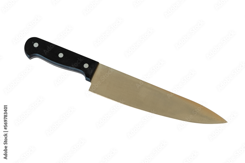 chef knife isolated on white background chef knife isolated on white background