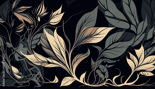 plantation abstract plant background illustration vector graphic