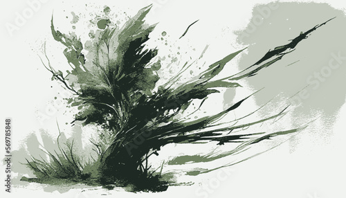plantation abstract plant background illustration vector graphic