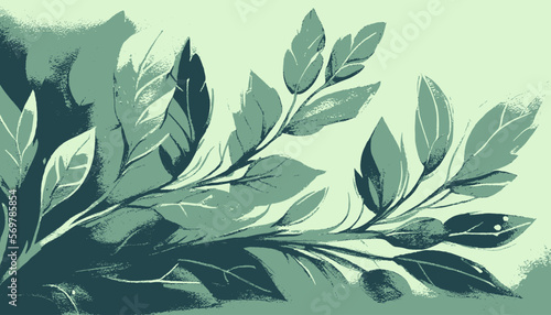 plantation abstract plant background illustration vector graphic