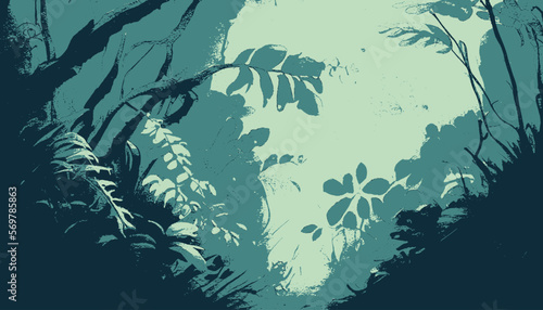 plantation abstract plant background illustration vector graphic