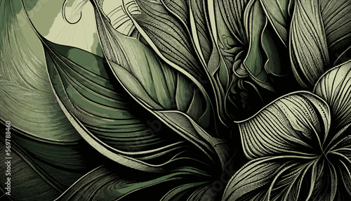 plantation abstract plant background illustration vector graphic