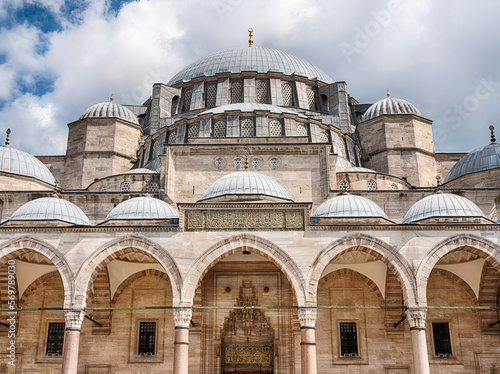 Suleyman Mosque In Istanbul photo