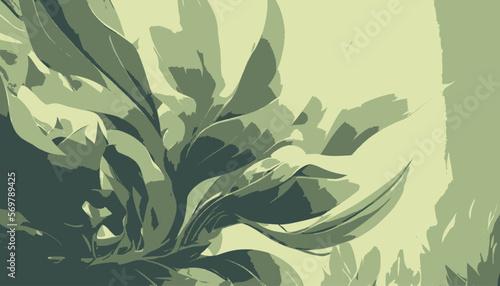 plantation abstract plant background illustration vector graphic