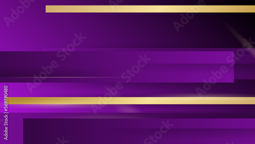 Abstract dark purple gradient futuristic background with diagonal stripe lines and glowing lines. Modern and simple banner design.