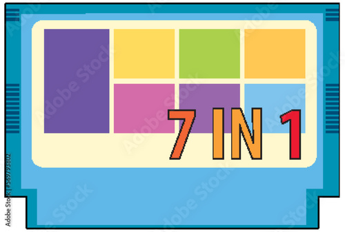 Classic Console Tape Game Retro