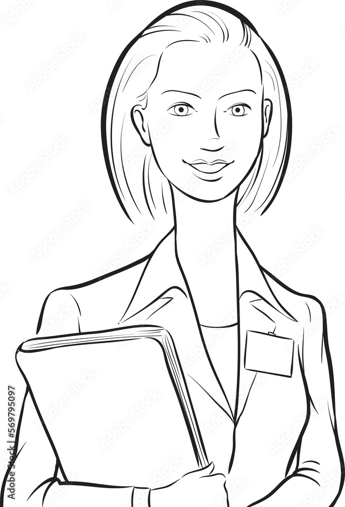 whiteboard drawing happy woman doctor with folder - PNG image with transparent background whiteboard drawing happy woman doctor with folder - PNG image with transparent background