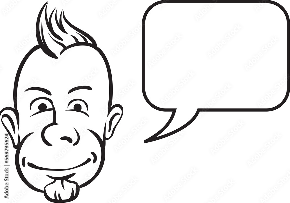 whiteboard drawing punk face with speech bubble - PNG image with transparent background whiteboard drawing punk face with speech bubble - PNG image with transparent background