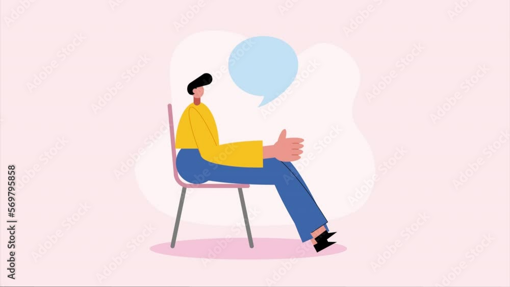 man seated speaking character animation man seated speaking character animation