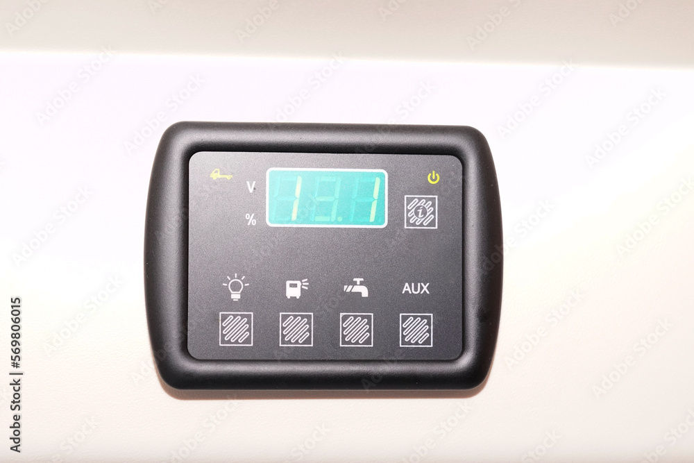 rv interior control panel accessories of a motorhome of Camper van holidays motor home modern rv interior control panel accessories of a motorhome of Camper van holidays motor home modern