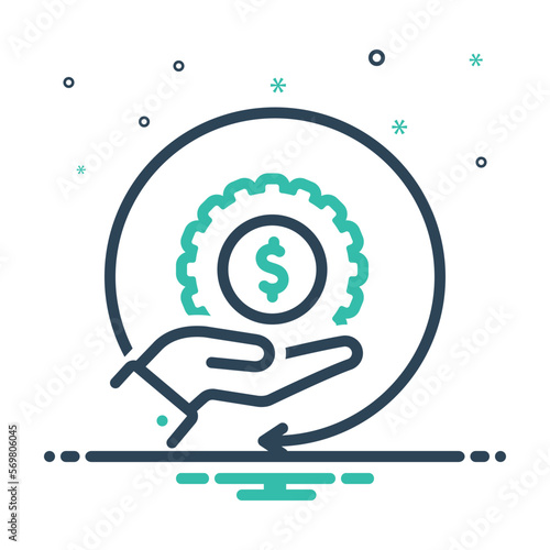 Mix icon for sponsorship