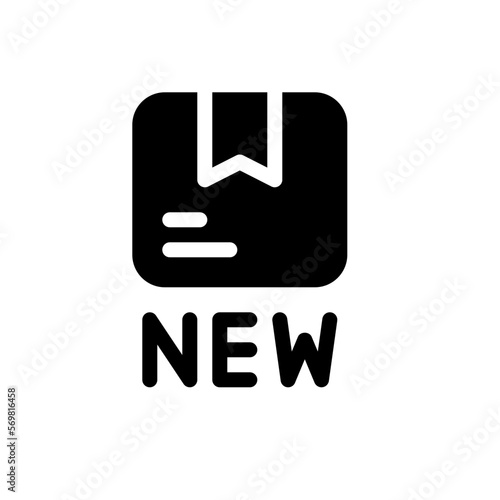 new arrival glyph icon