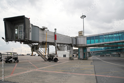 A Gate in Ataturk Airport in Istanbul, Turkiye