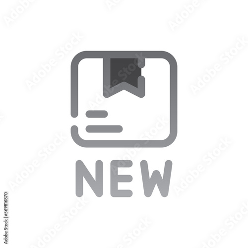 new arrival two tone gradient icon
